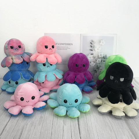Gemstone Octopus Plush Toy